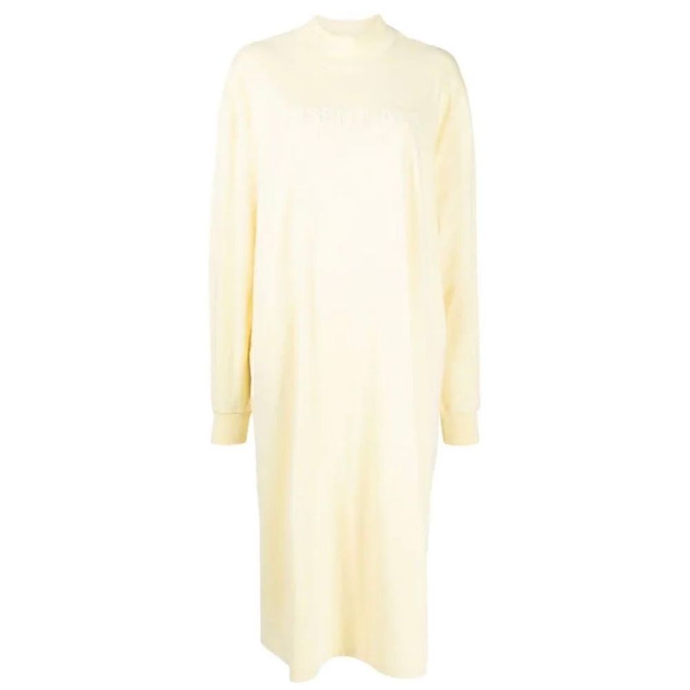 FEAR OF GOD ESSENTIALS Mock-Neck Midi Dress NWOT Size Medium